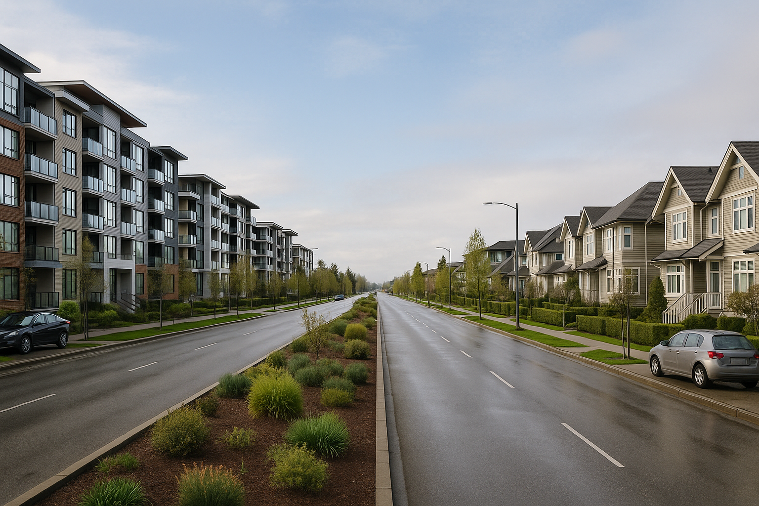 Representative Richmond streetscape background.